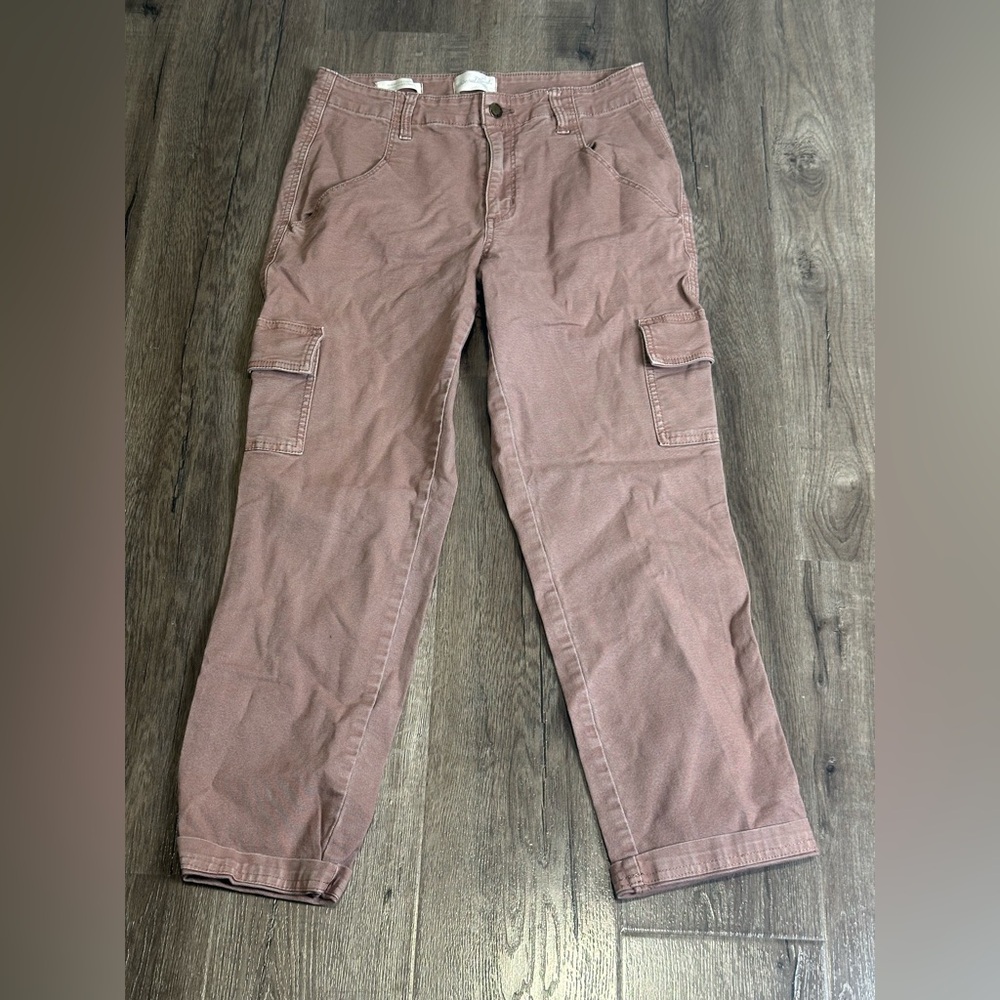 Women Cargo Pants in Brown